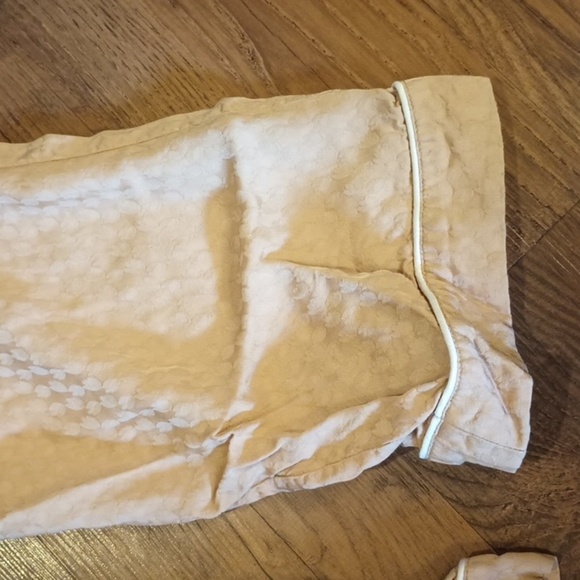 & Other Stories Khaki Tan Luxury Pajama Style Trousers A1 - Picture 3 of 7